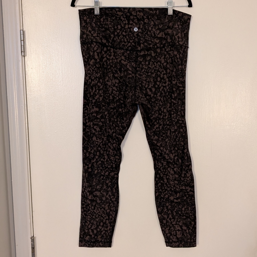 Lululemon Align Legging 25" - Brown Camo sz 12